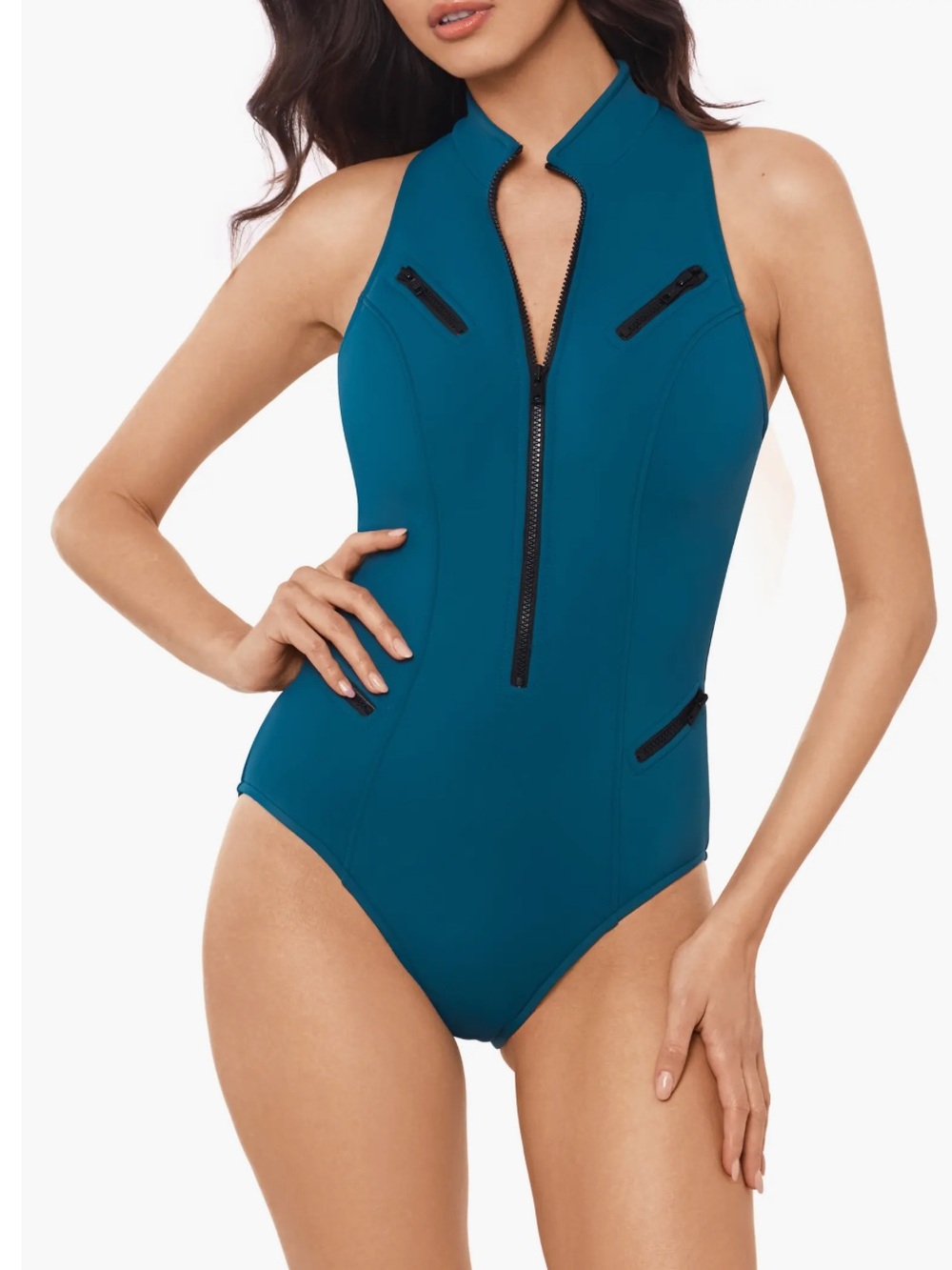 Magicsuit By Miraclesuit Coco Scuba Mariana Underwire One-piece Swimsuit size 12